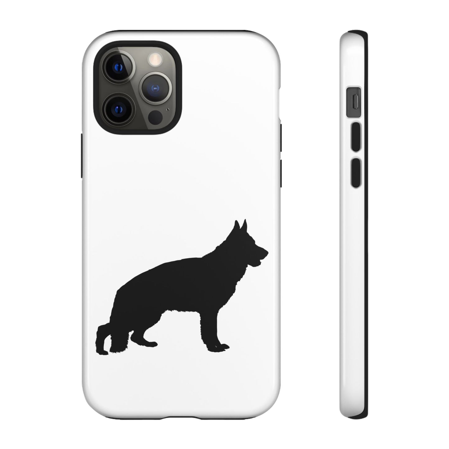 German Shepherd Silhouette iPhone Case