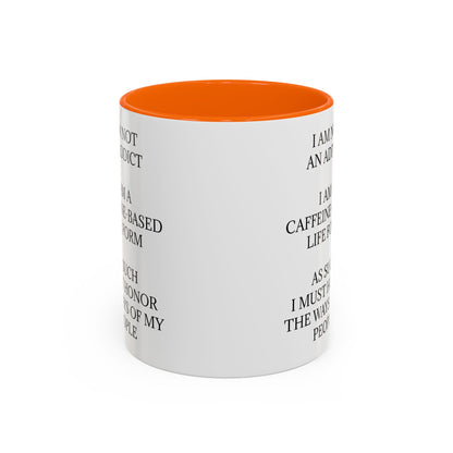 Not An Addict 2-Tone Coffee Mug