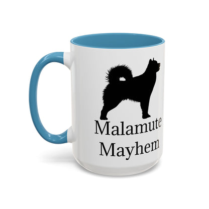Malamute Mayhem 2-Tone Coffee Mug