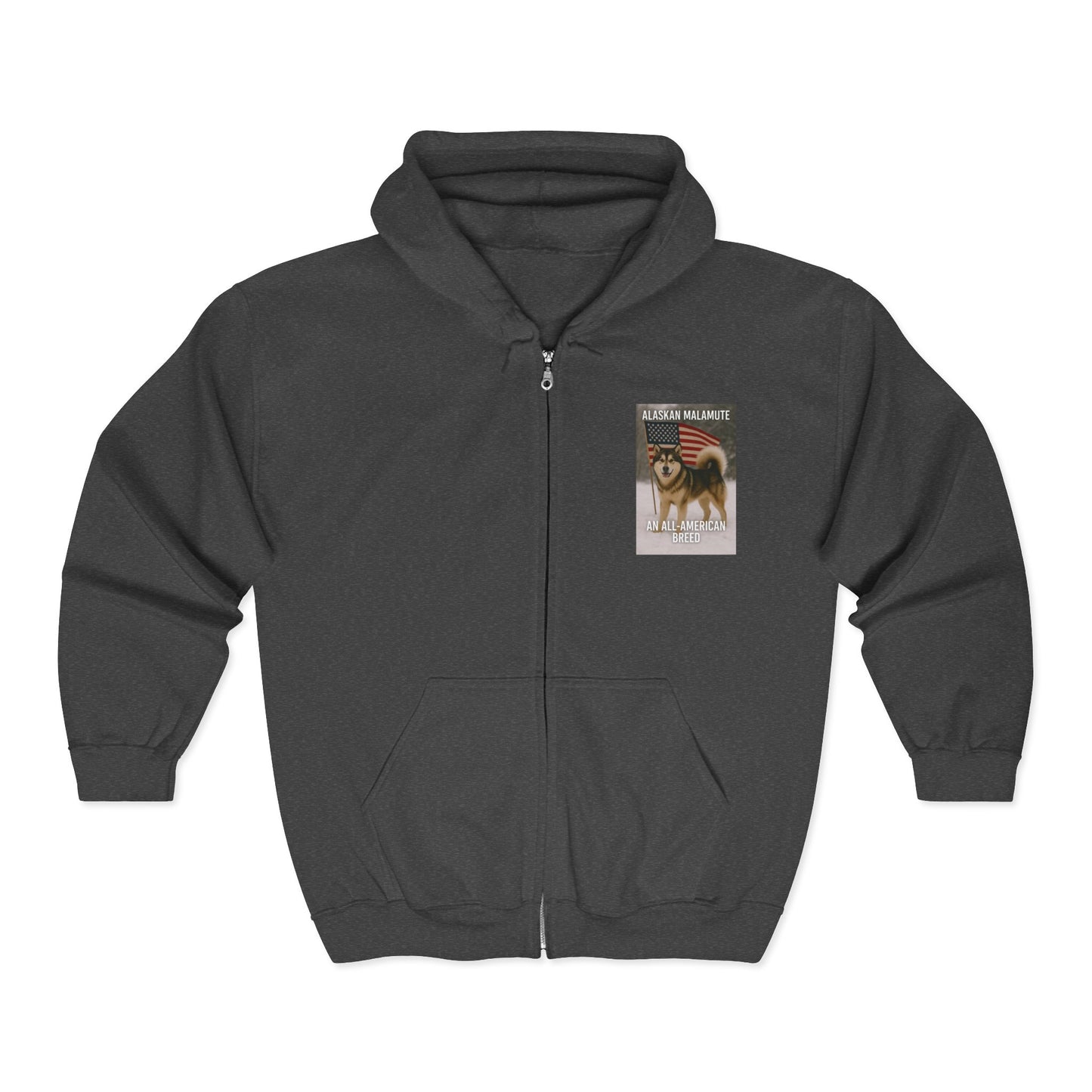All-American Breed Unisex Full Zip Hoodie