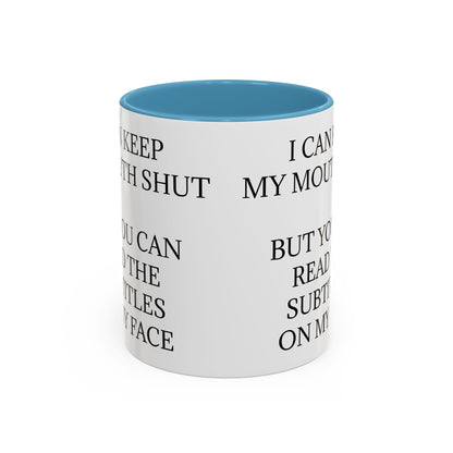 Subtitles 2-Tone Coffee Mug