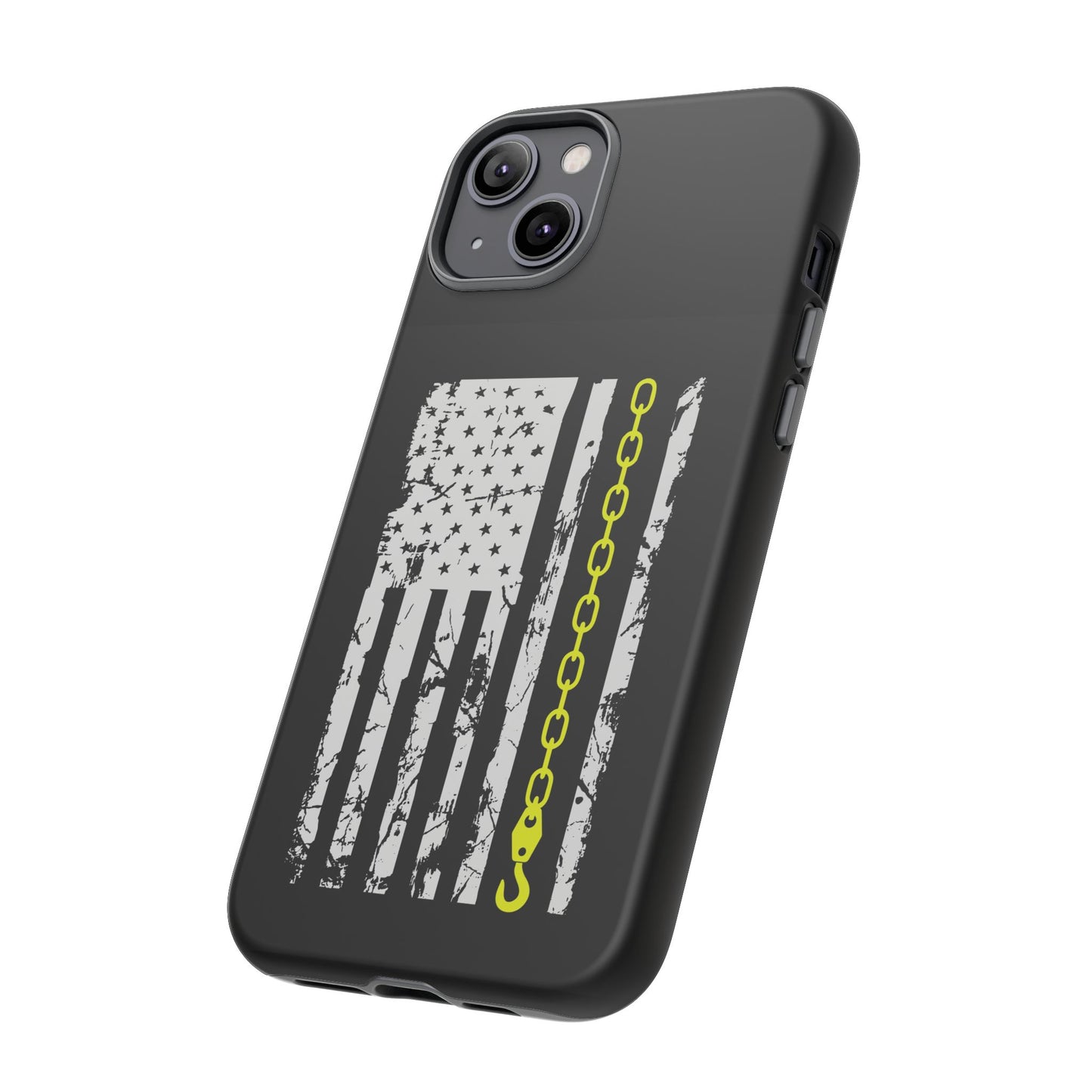 Thin Yellow Line iPhone Case