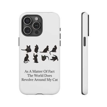 Matter Of Fact Cat iPhone Case