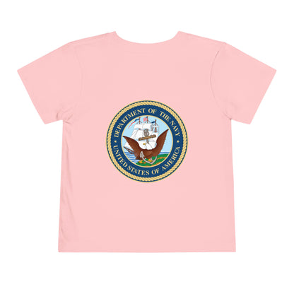 US Navy Toddler Unisex Short Sleeve Crewneck Tee