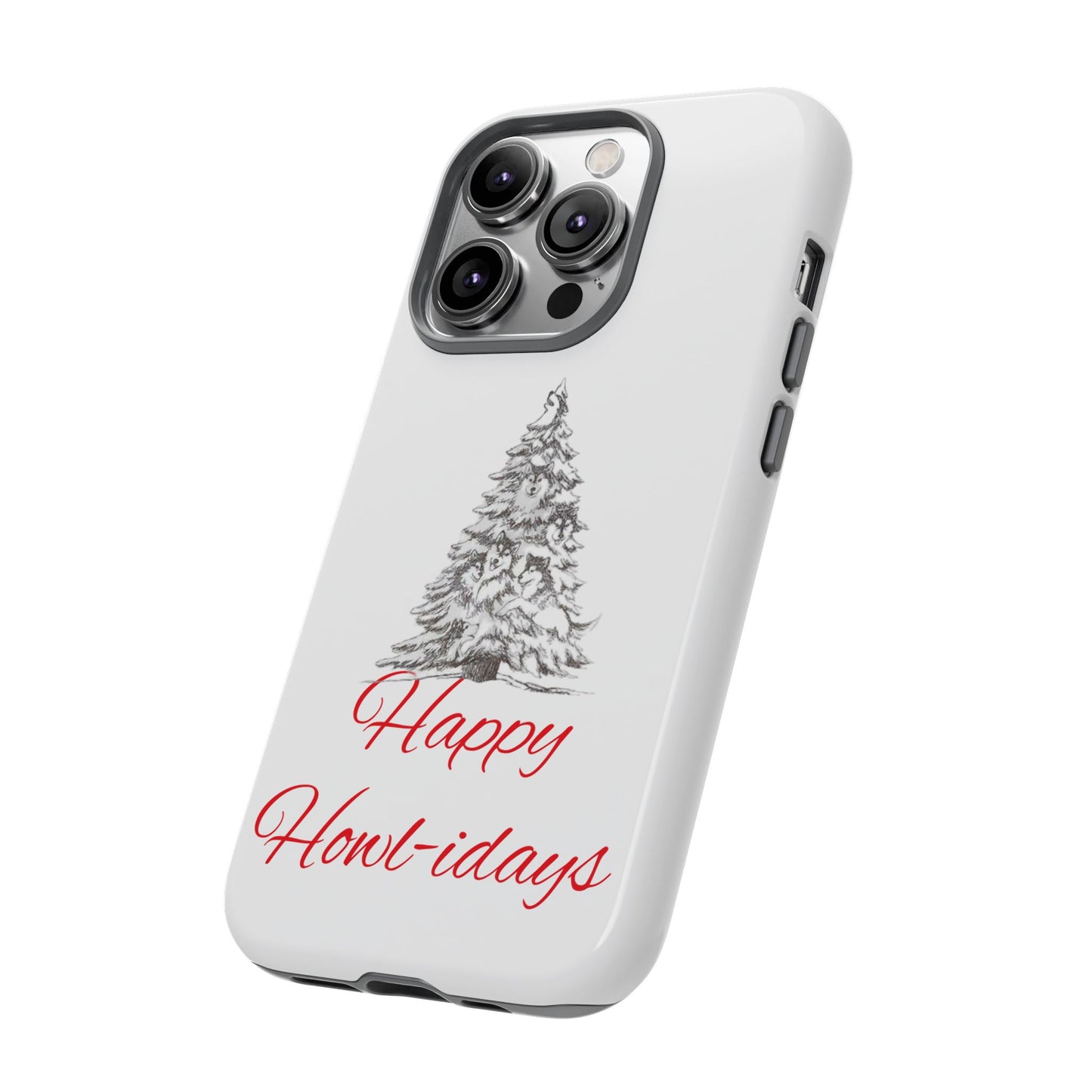 Happy Howl-idays iPhone Case