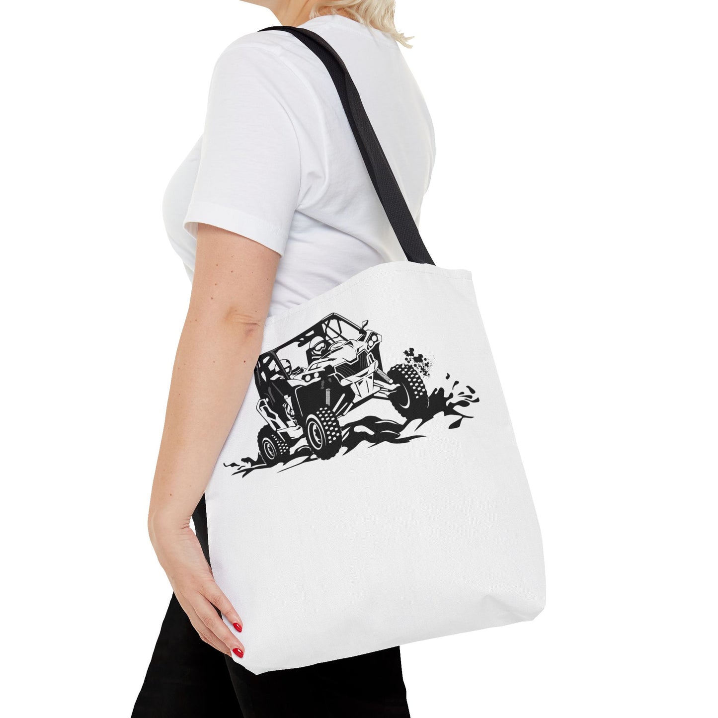 Slingin' Mud Side By Side Tote Bag