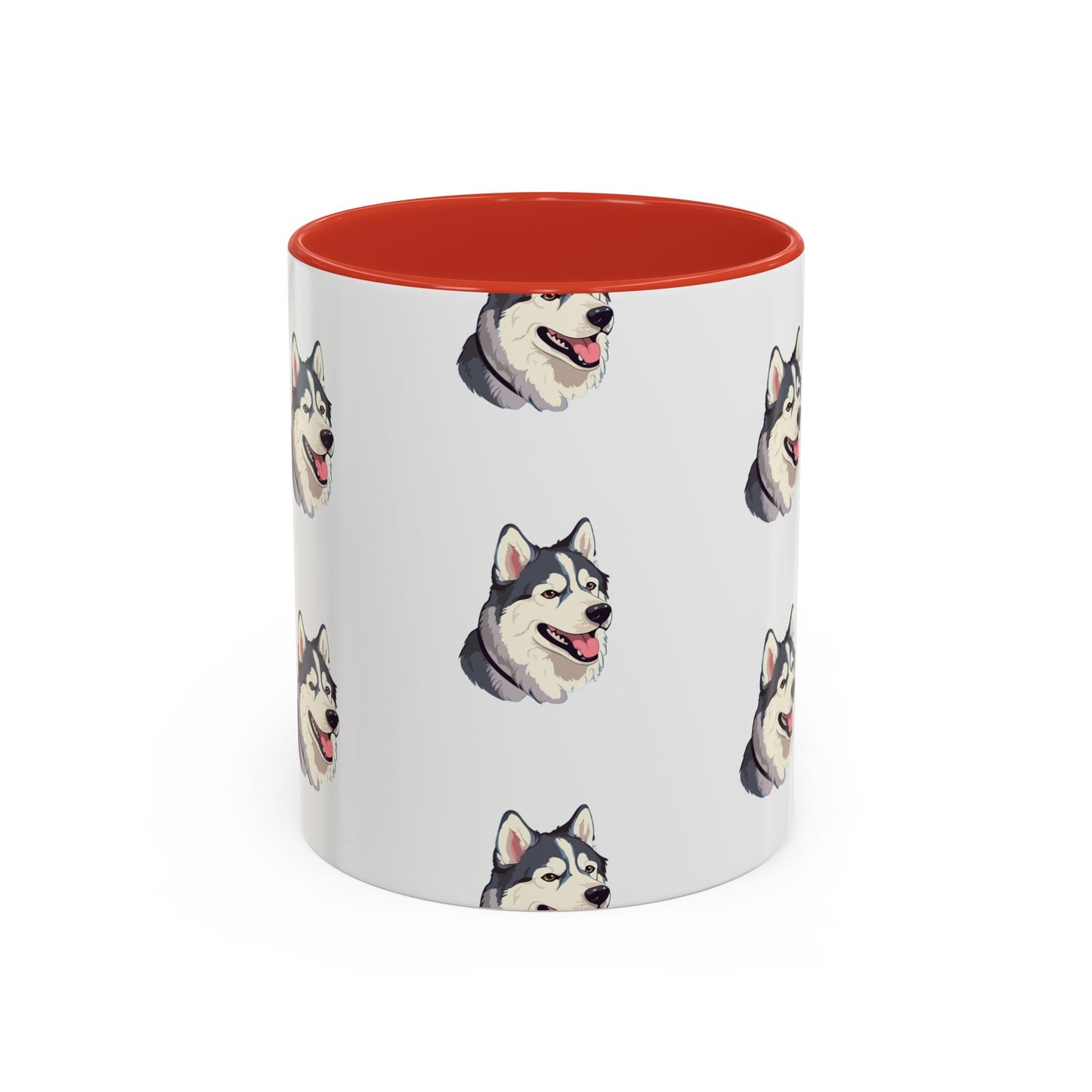 Malamute Head 2-Tone Coffee Mug