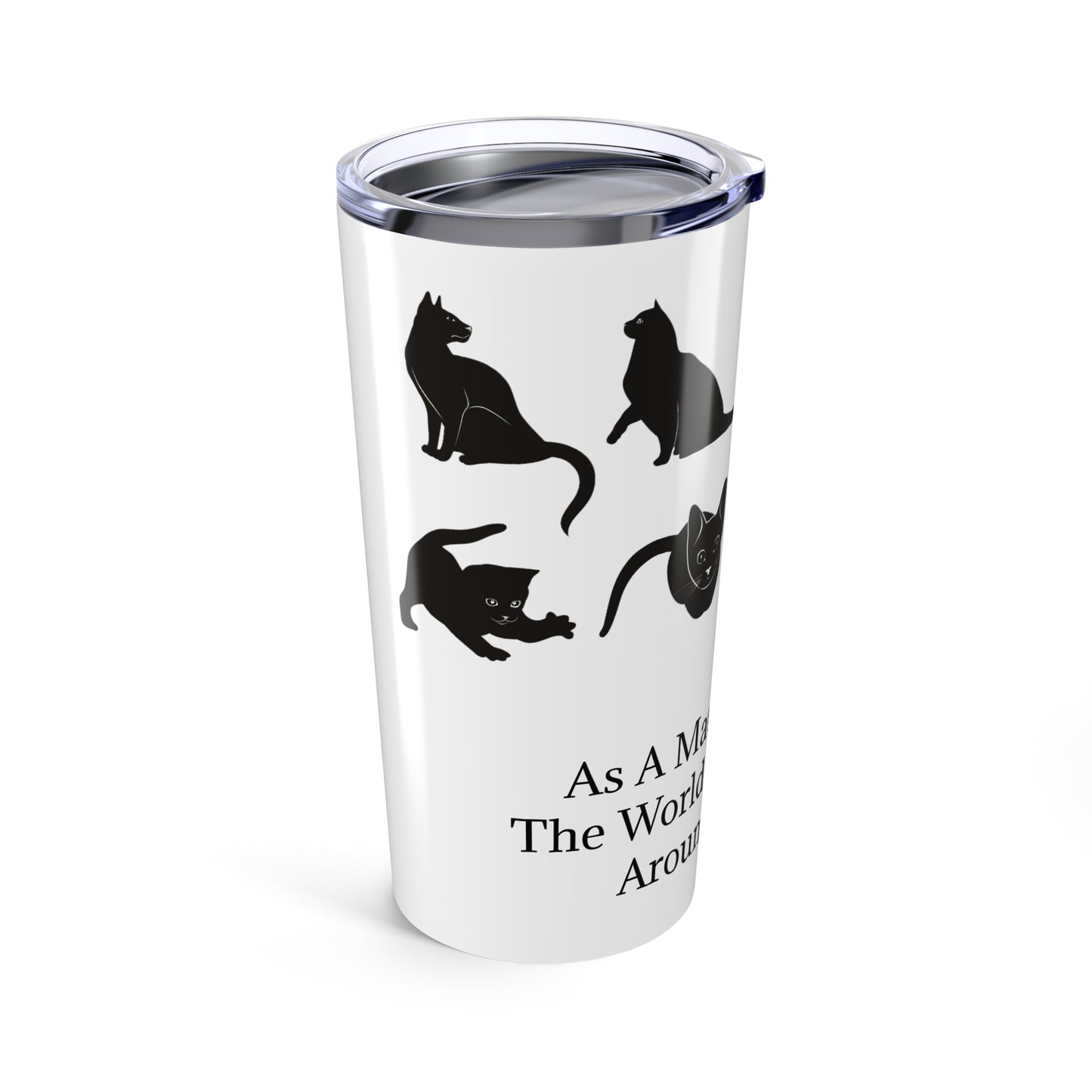 Matter Of Fact Cat Tumbler