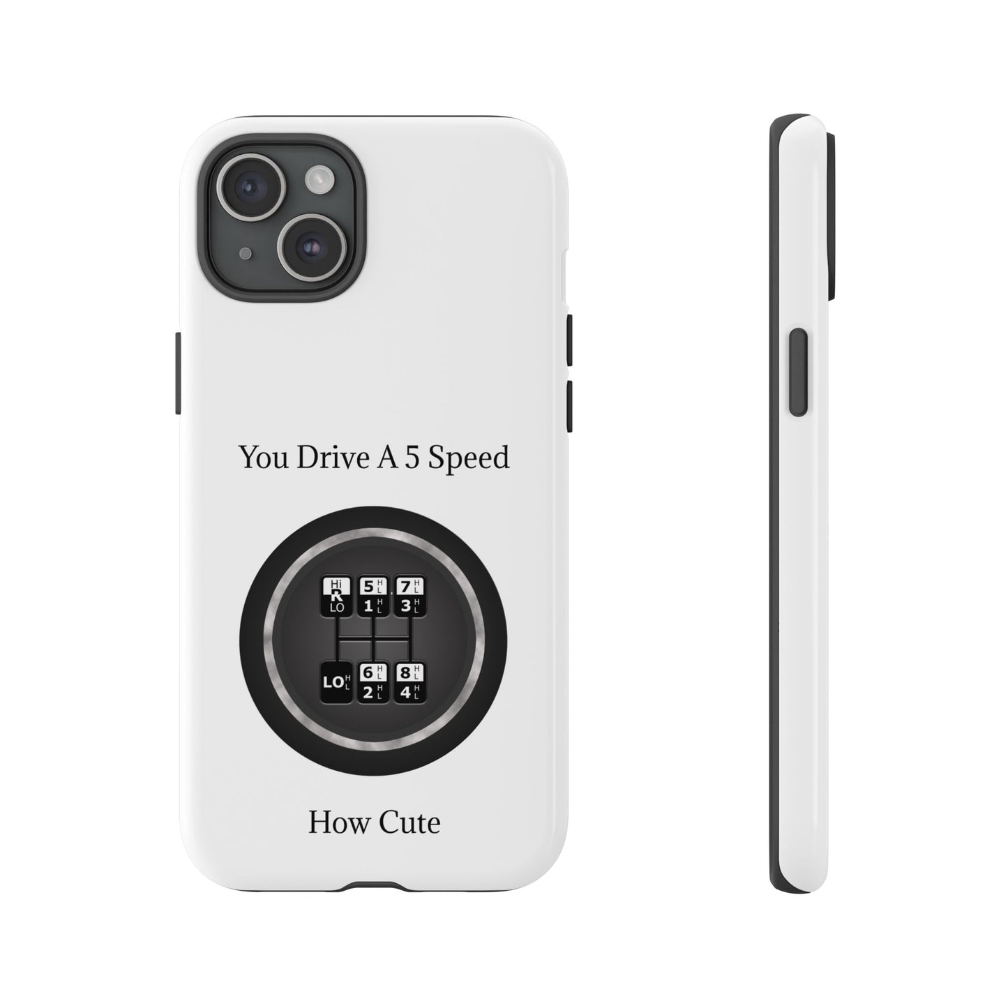 5 Speed How Cute iPhone Case