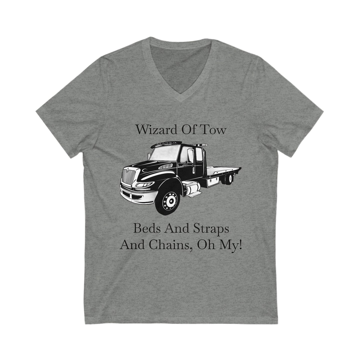 Wizard Of Tow Unisex Short Sleeve V-Neck Tee