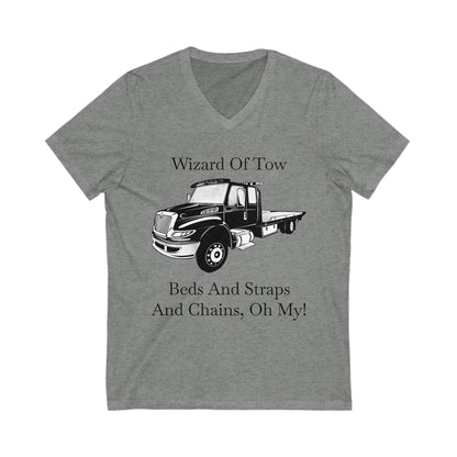 Wizard Of Tow Unisex Short Sleeve V-Neck Tee