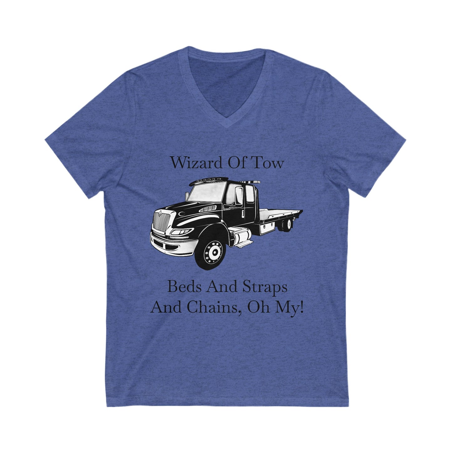 Wizard Of Tow Unisex Short Sleeve V-Neck Tee