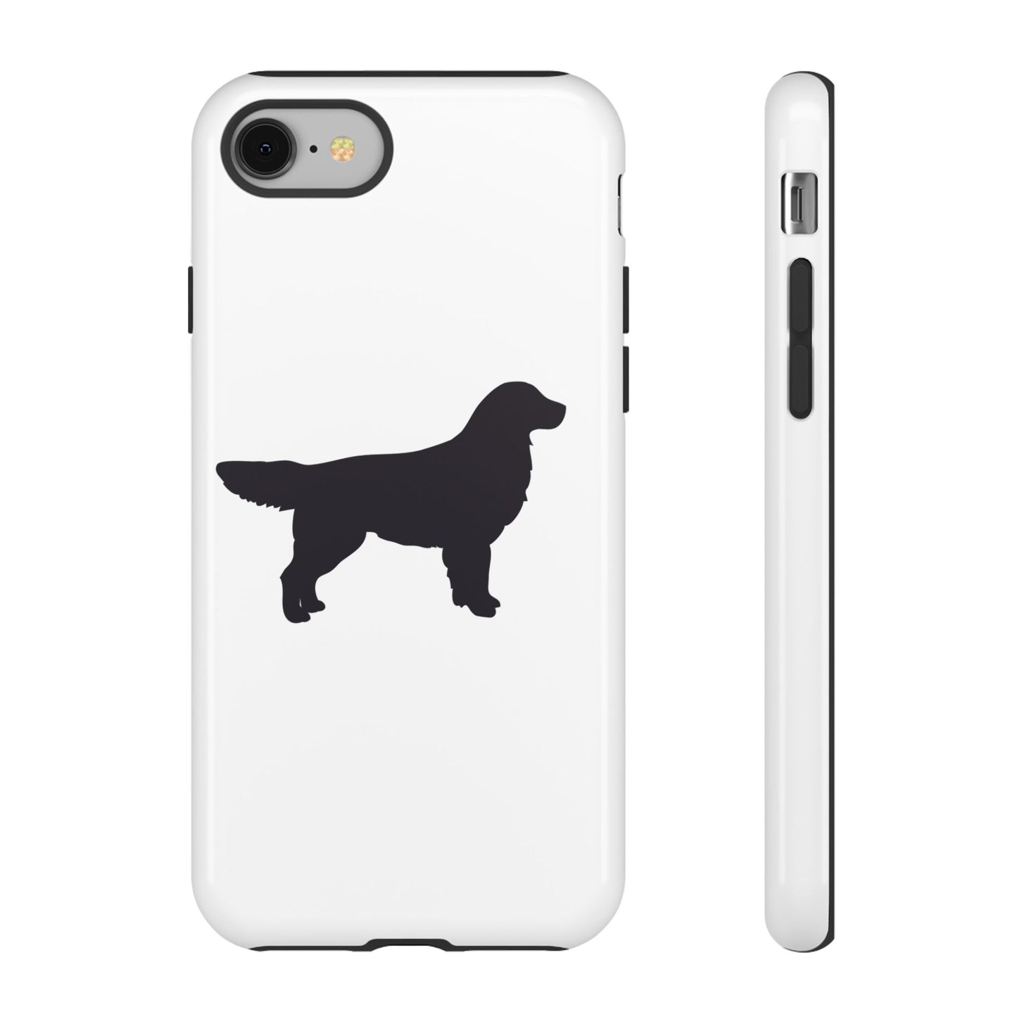 Golden Silhouette iPhone Case