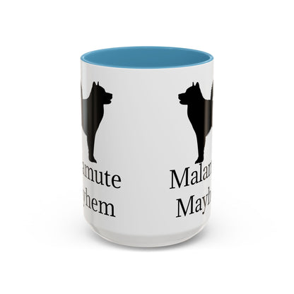 Malamute Mayhem 2-Tone Coffee Mug