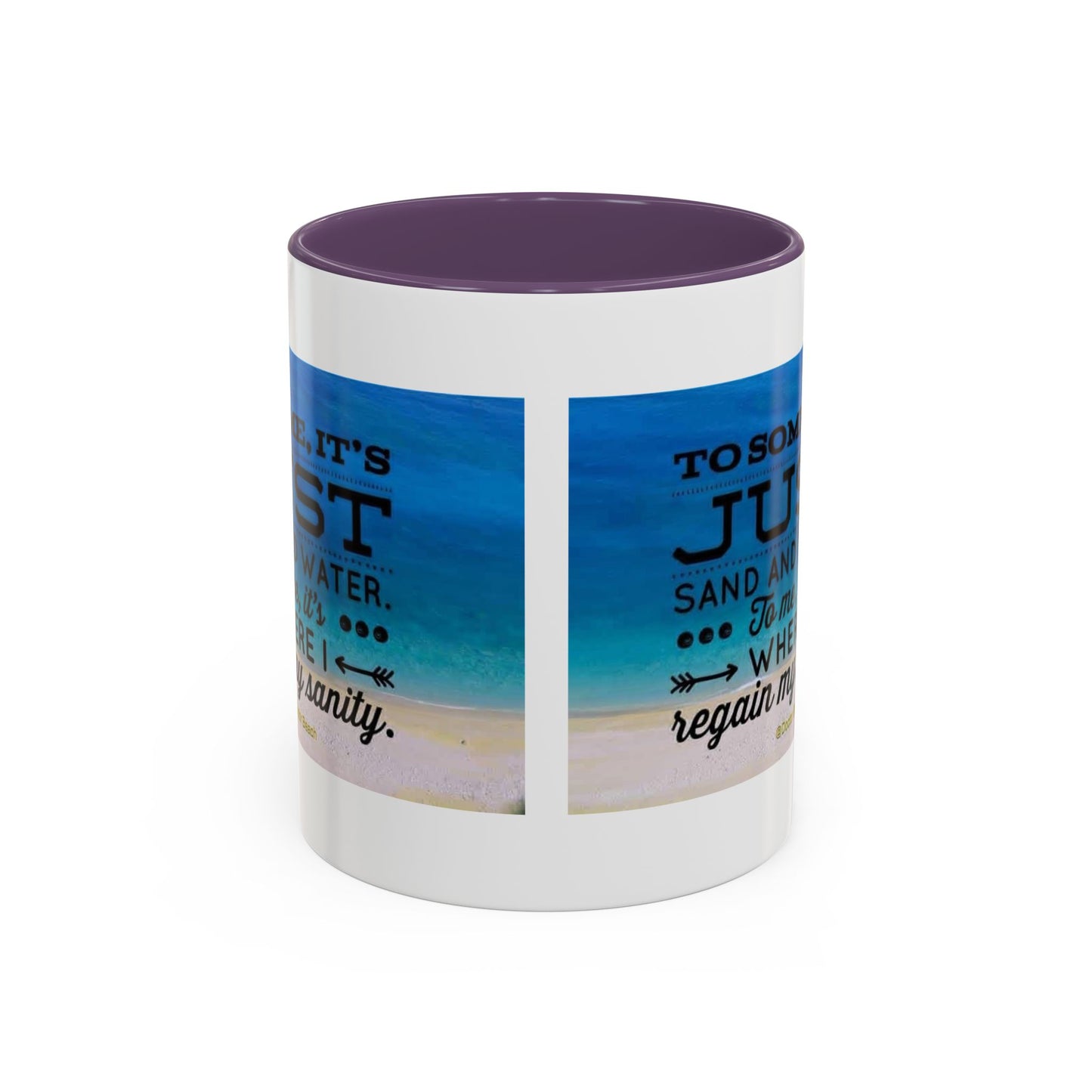 Dr. Beach 2-Tone Coffee Mug