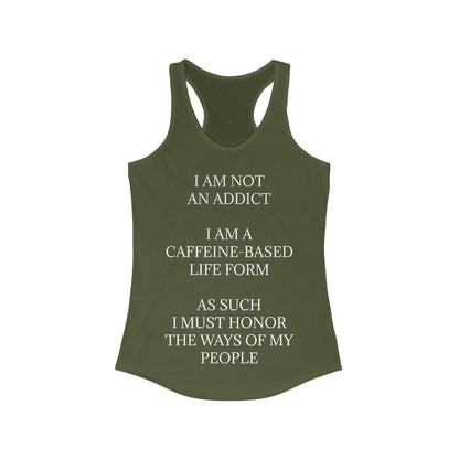 Not An Addict Women's Racerback Tank