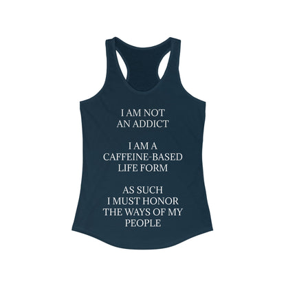 Not An Addict Women's Racerback Tank