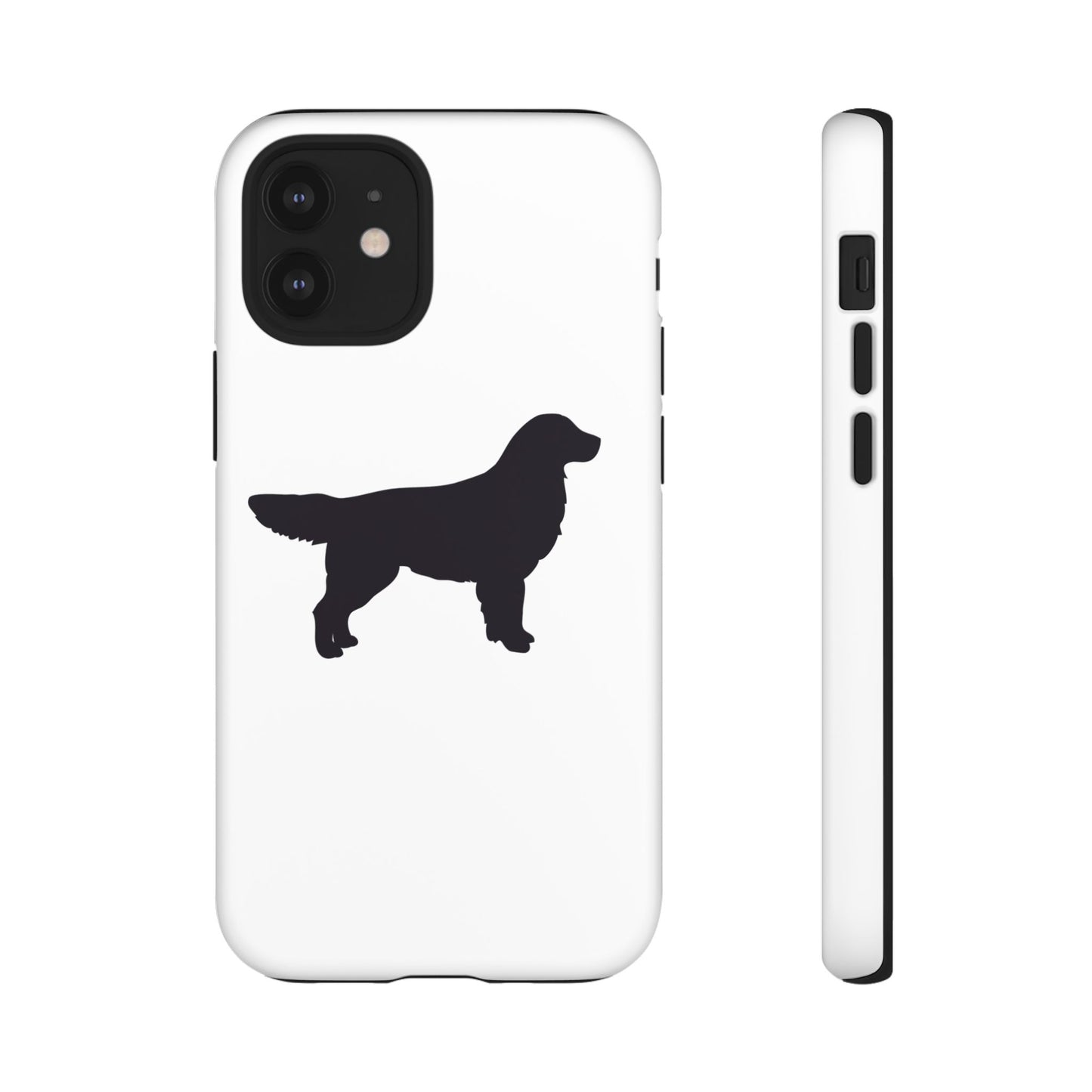 Golden Silhouette iPhone Case