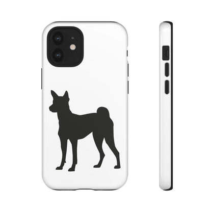 Basenji Silhouette iPhone Case