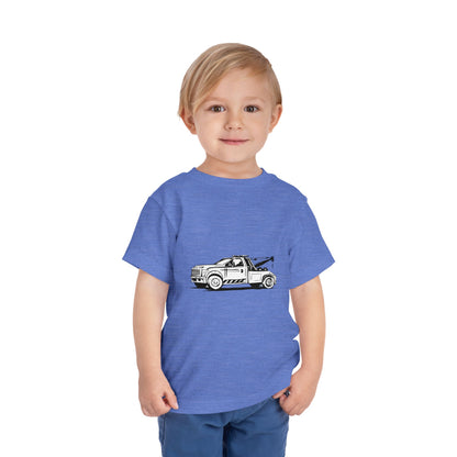 Wheel Lift Tow Truck Toddler Unisex Short Sleeve Crewneck Tee