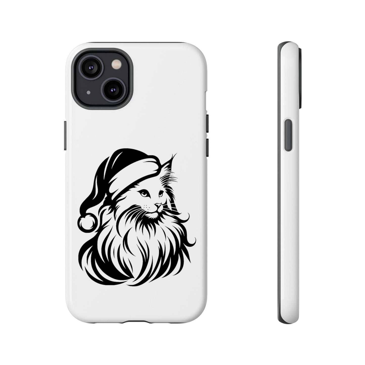 Santa Paws Cat iPhone Case