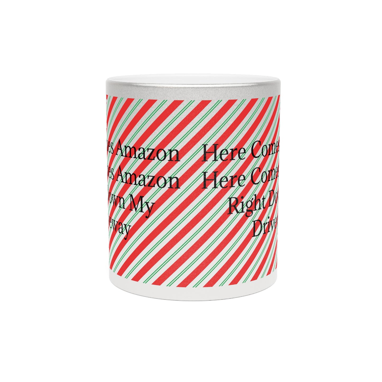 Here Comes Amazon Metallic Coffee Mug