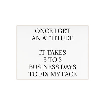 Fix My Face Ceramic Photo Tile
