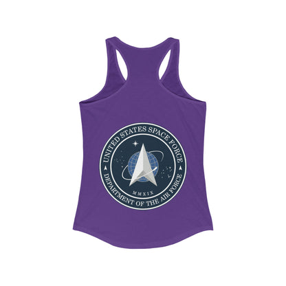 US Space Force Women's Racerback Tank