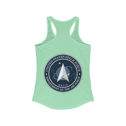 US Space Force Women's Racerback Tank