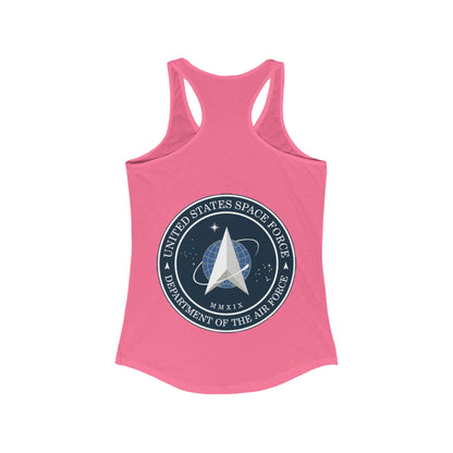 US Space Force Women's Racerback Tank