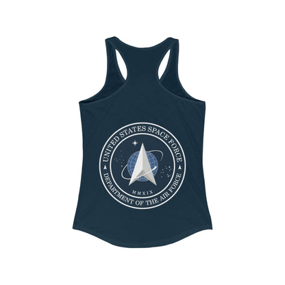 US Space Force Women's Racerback Tank