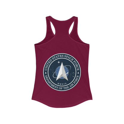 US Space Force Women's Racerback Tank