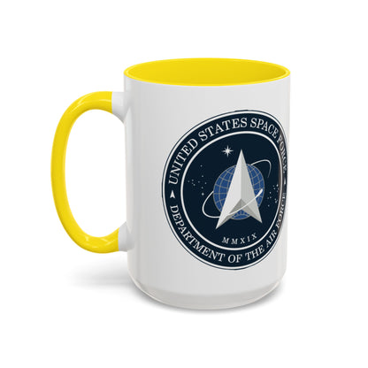 US Space Force 2-Tone Coffee Mug