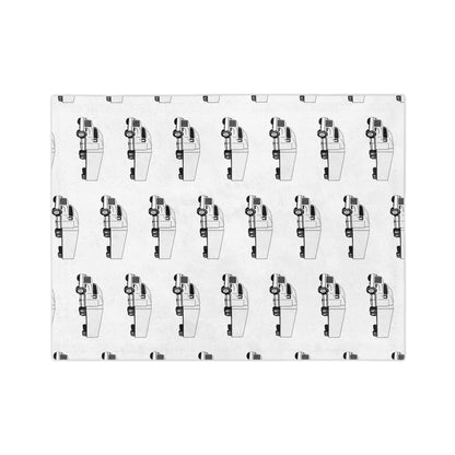 Semi Truck Velveteen Microfiber Blanket