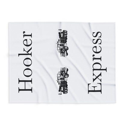 H**ker Express Heavy Tow Truck Arctic Fleece Blanket