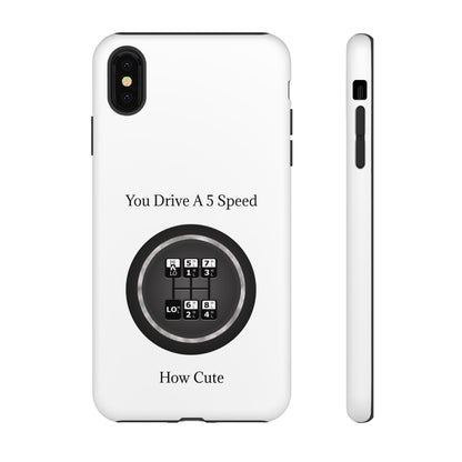 5 Speed How Cute iPhone Case