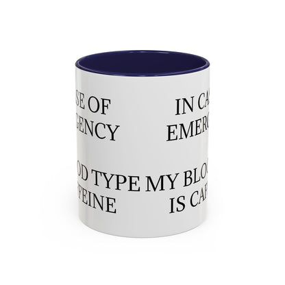 Blood Type 2-Tone Coffee Mug