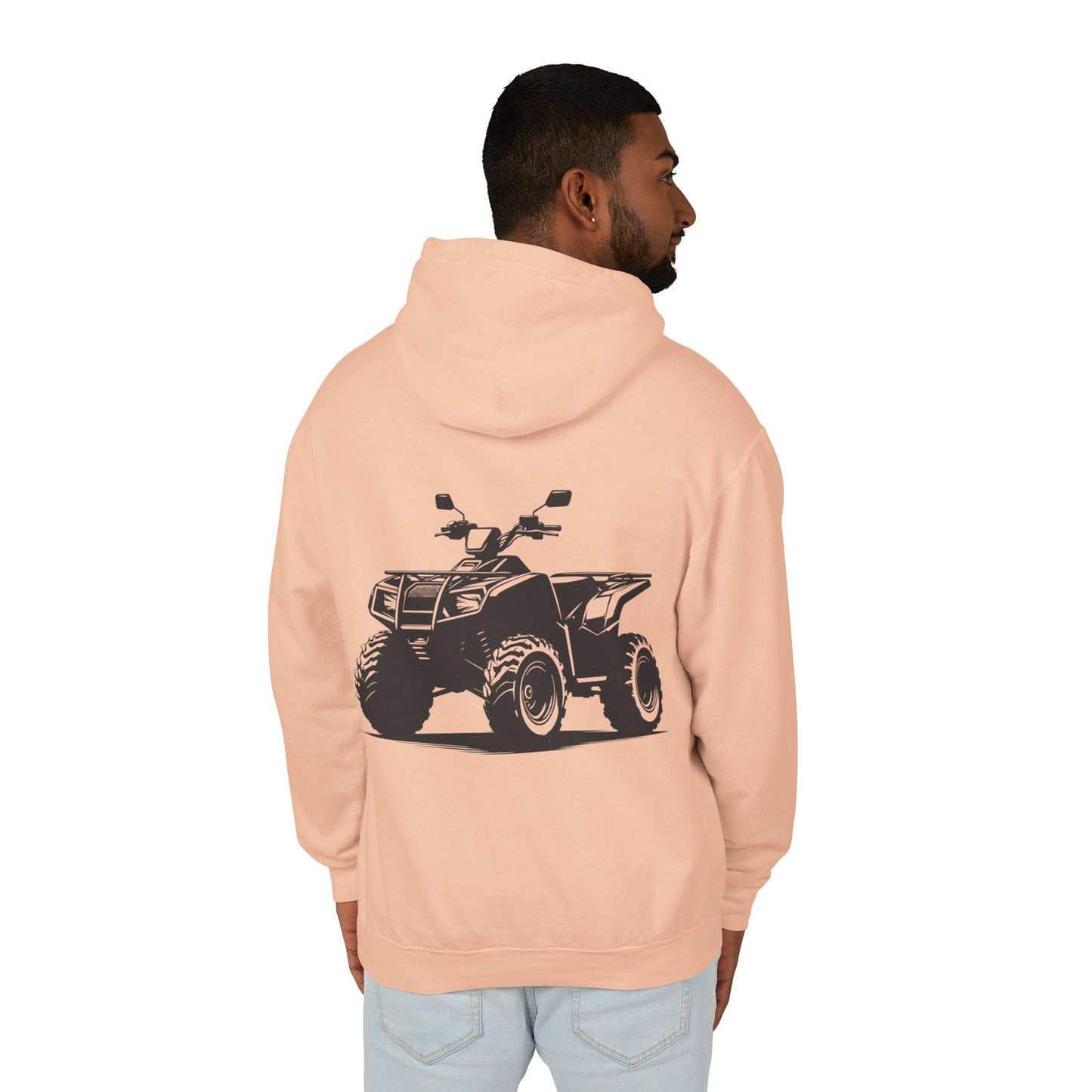 Off The Beaten Path Quad Unisex Lightweight Hoodie