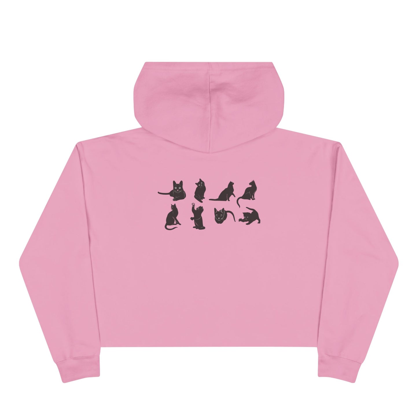 Cats Women's Crop Hoodie