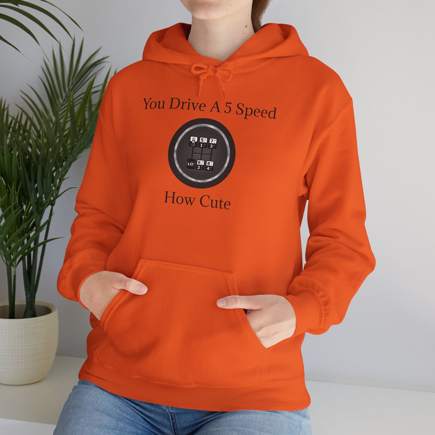 5 Speed How Cute Unisex Hoodie