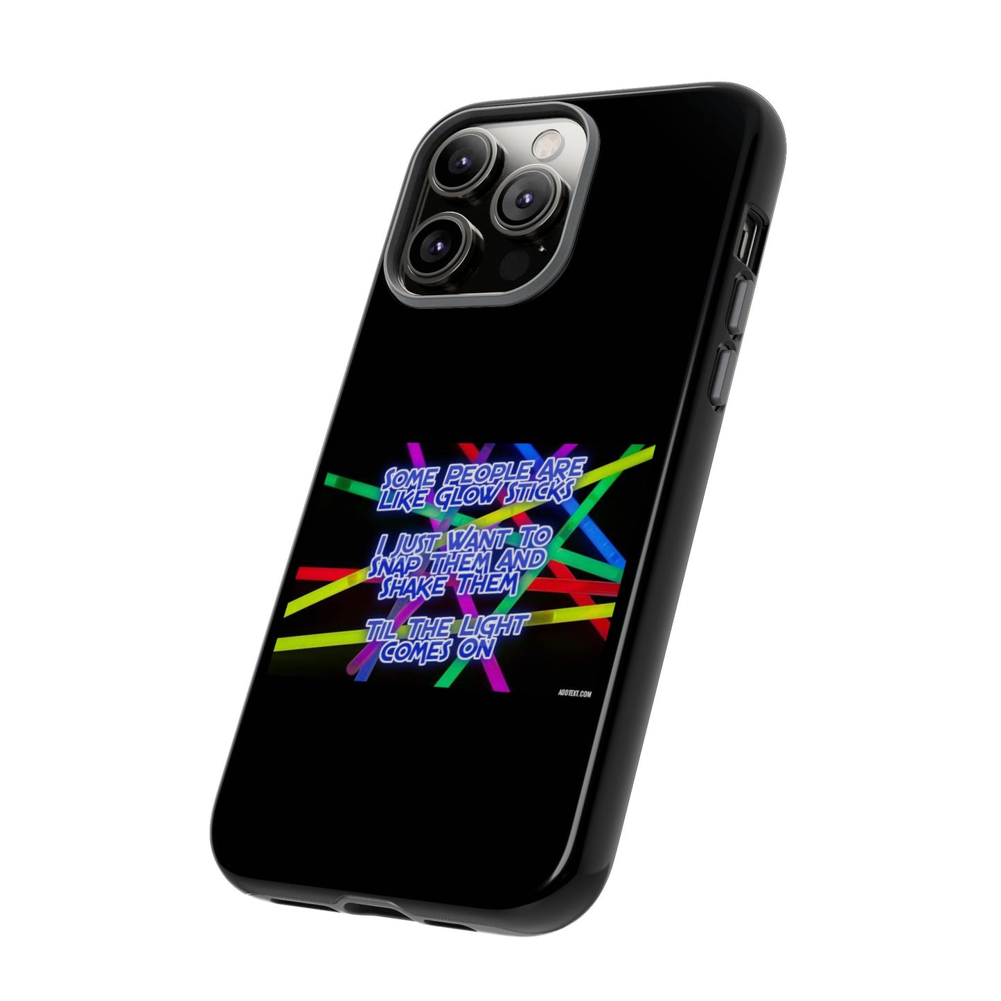 Glow Sticks iPhone Case