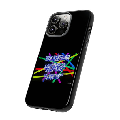 Glow Sticks iPhone Case