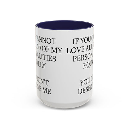 50 Personalities 2-Tone Coffee Mug
