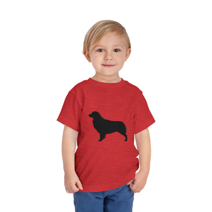 Aussie Silhouette Toddler Unisex Short Sleeve Crewneck Tee