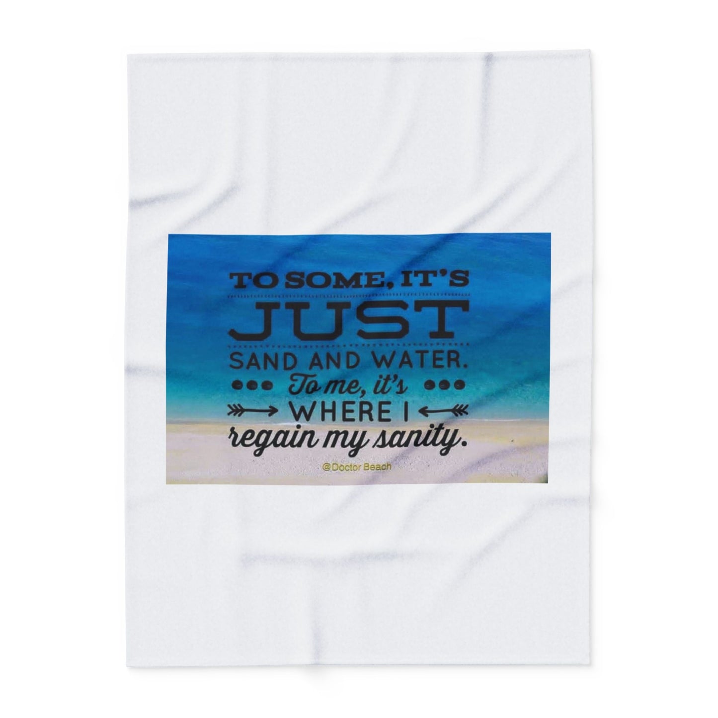 Dr. Beach Arctic Fleece Blanket