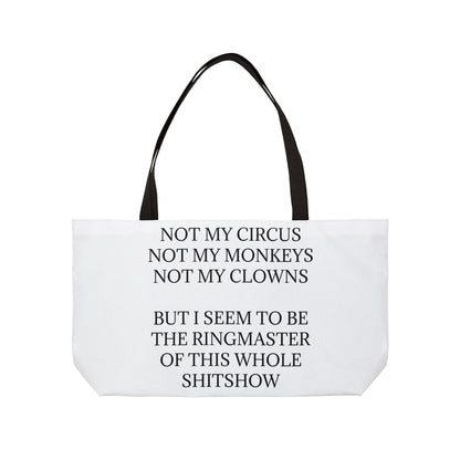 Ringmaster Weekender Tote Bag