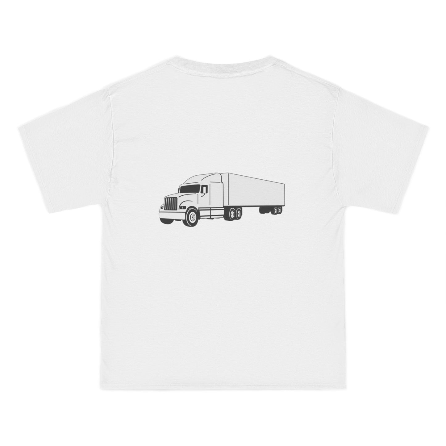 Semi Truck Men's Short-Sleeve Crewneck Tee
