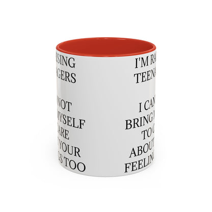 Raising Teenagers 2-Tone Coffee Mug