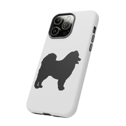 Samoyed Silhouette iPhone Case