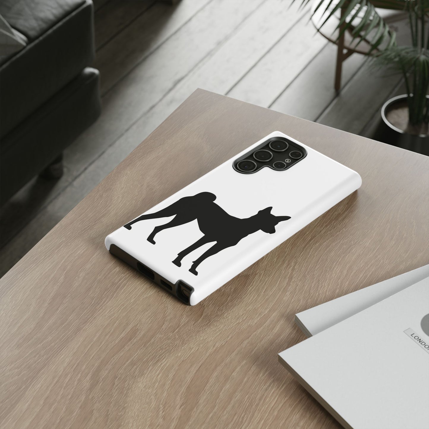 Basenji Silhouette Samsung Case